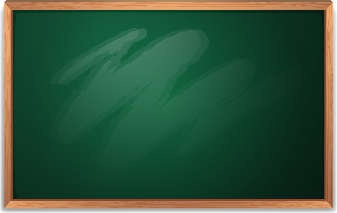 An empty chalkboard template